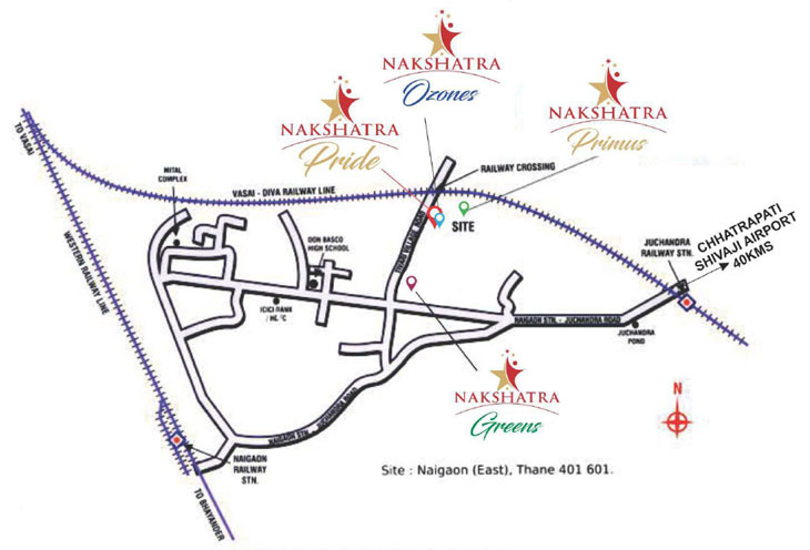 Nakshatra Pride Location map
