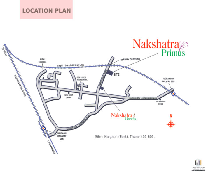 Nakshatra primus Location map